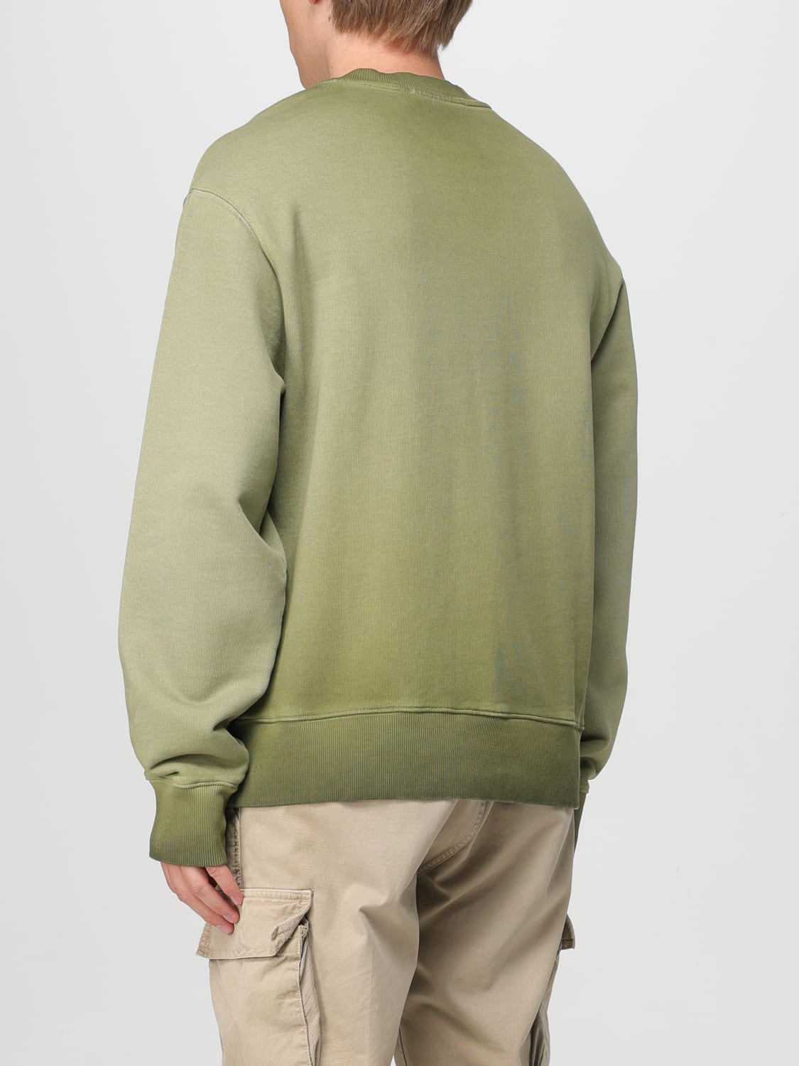 MSGM SWEATSHIRT: Sweater men MSGM, Green - Img 2