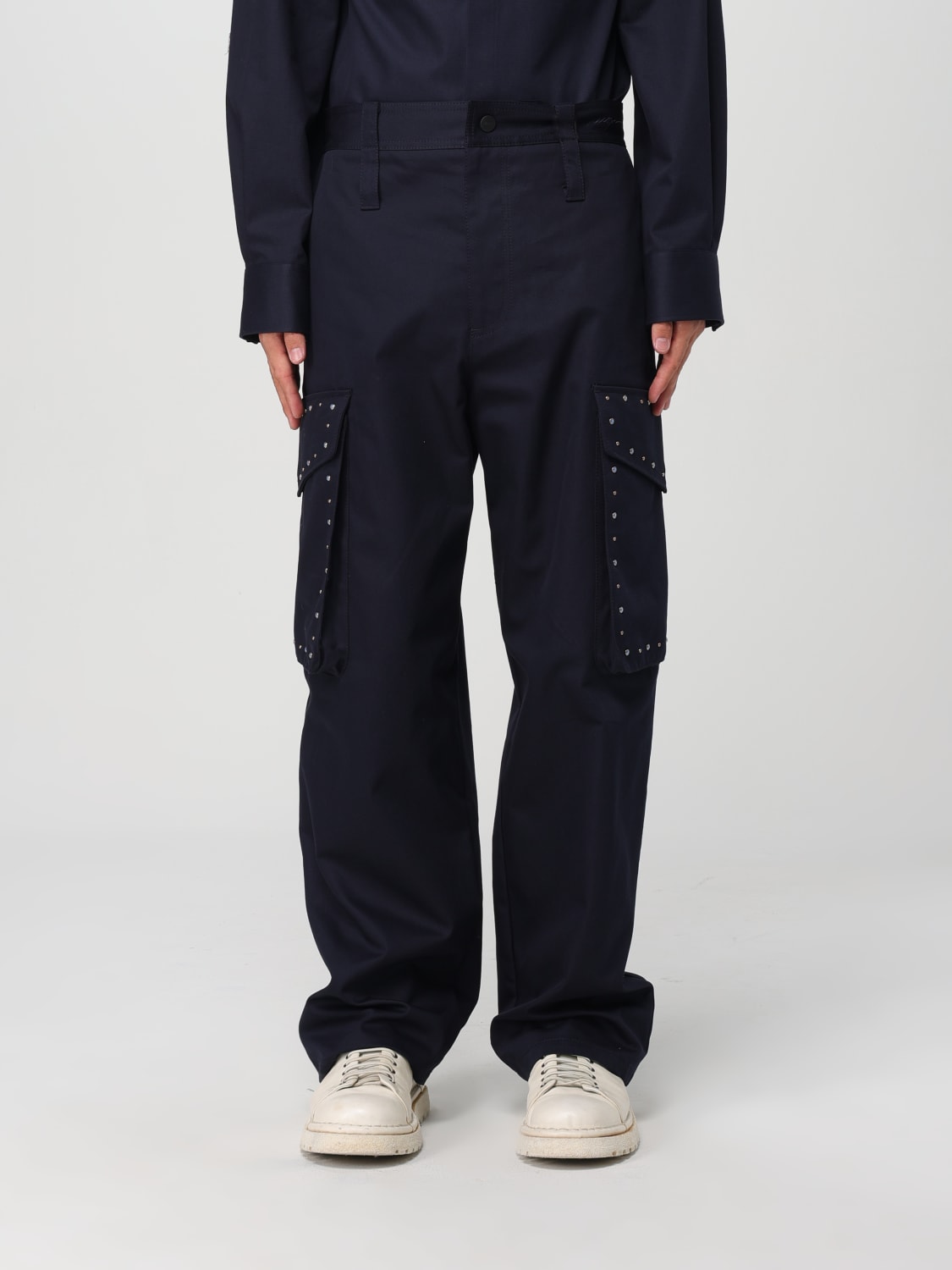 MSGM PANTALON: Pantalon homme MSGM, Bleu - Img 1