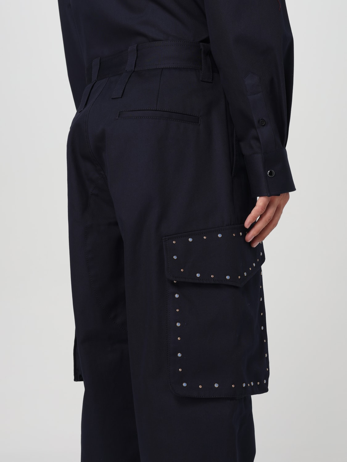 MSGM PANTALON: Pantalon homme MSGM, Bleu - Img 4