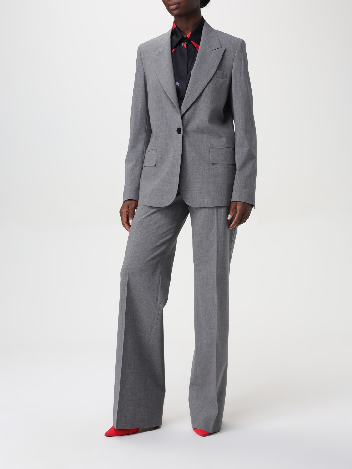 MSGM BLAZER: Blazer woman MSGM, Grey - Img 2