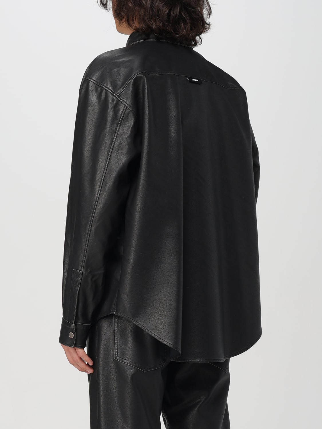 MSGM SHIRT: Shirt men MSGM, Black - Img 3