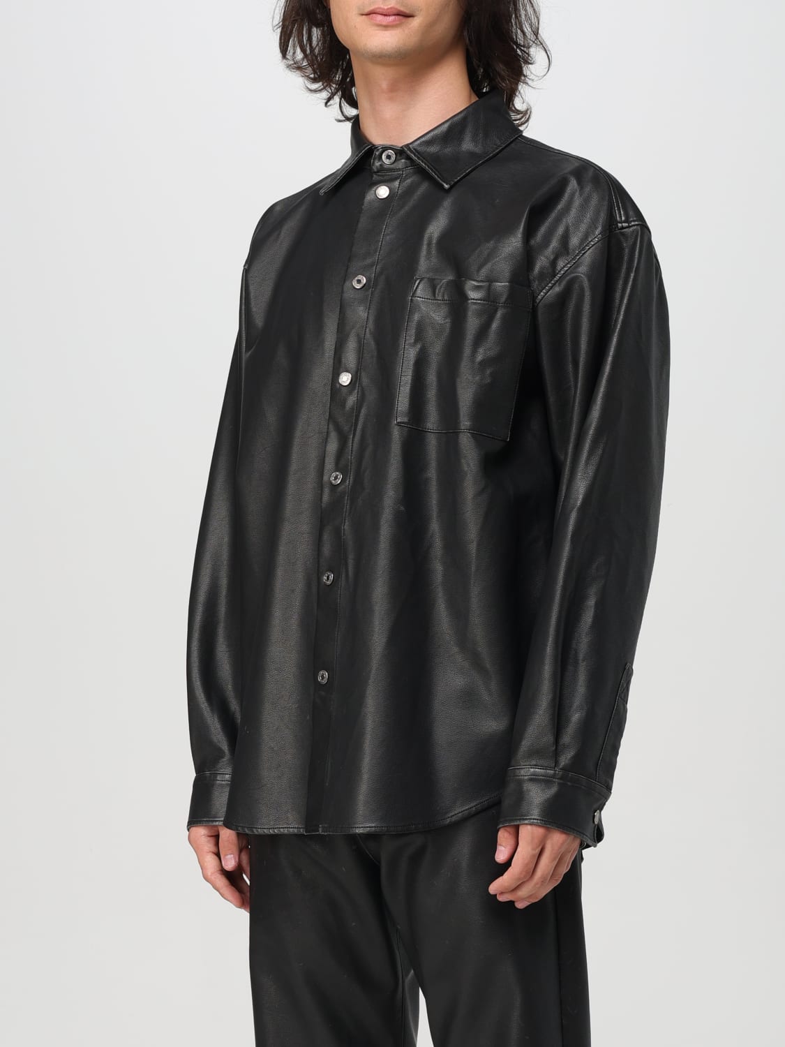 MSGM SHIRT: Shirt men MSGM, Black - Img 4