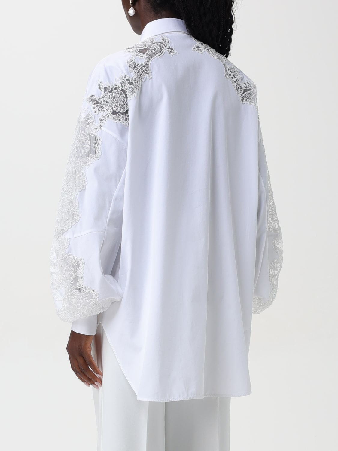 ERMANNO SCERVINO SHIRT: Shirt woman Ermanno Scervino, White - Img 3