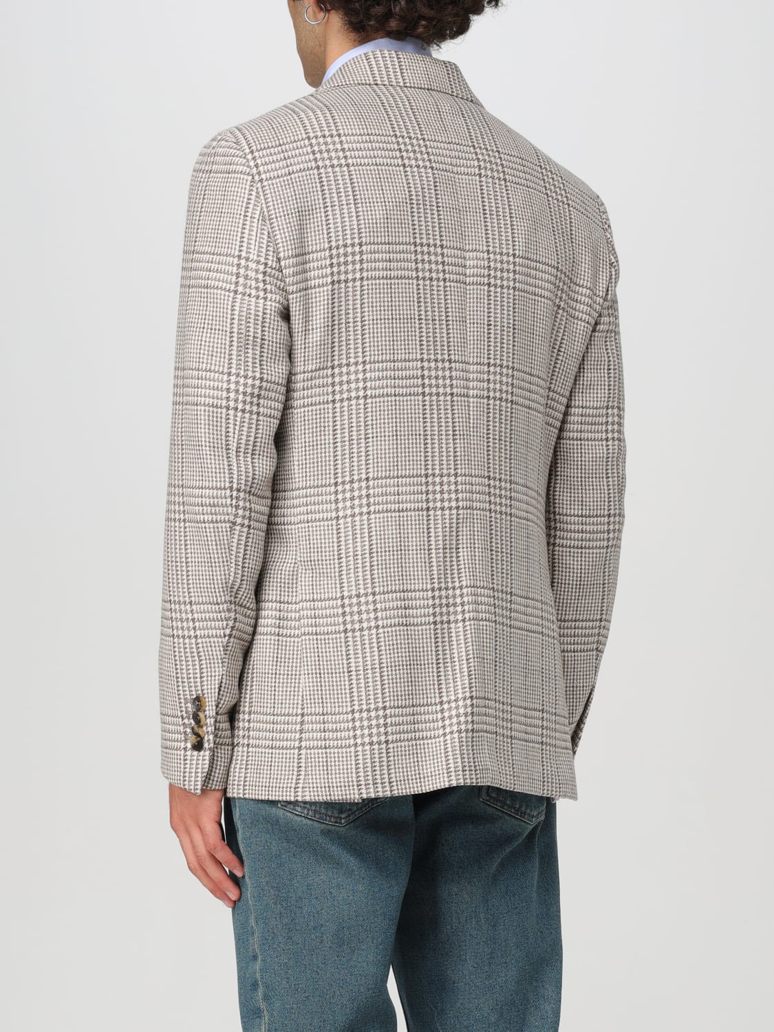 LARDINI JACKET: Jacket men Lardini, Beige - Img 2