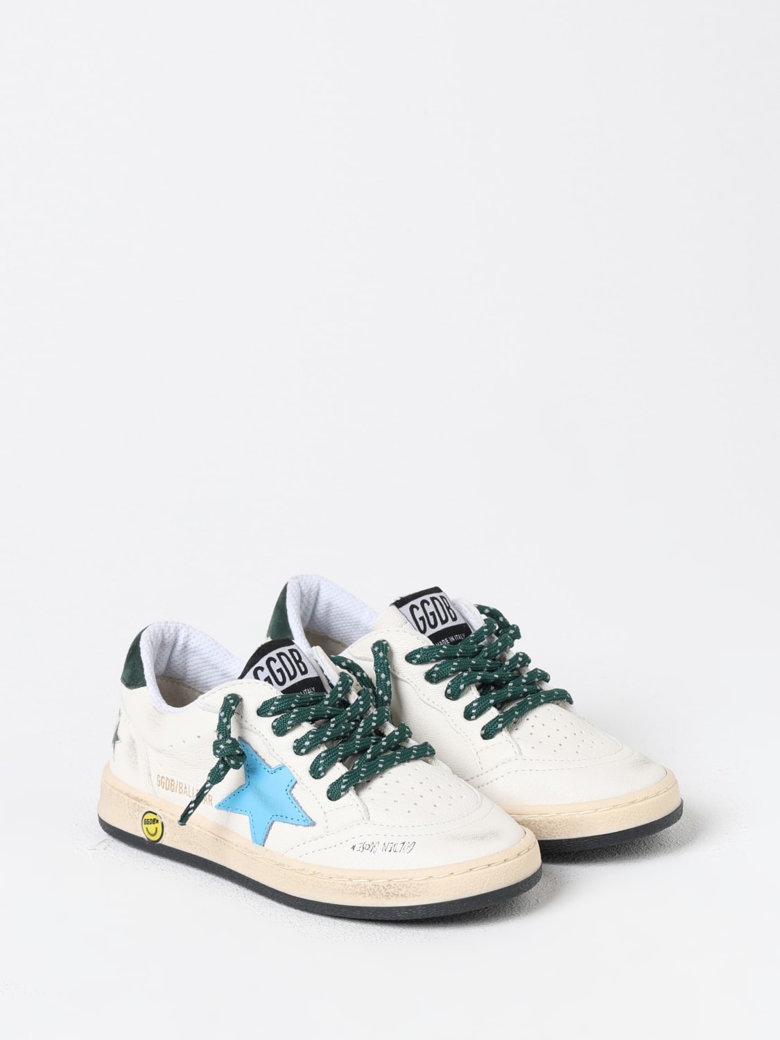 GOLDEN GOOSE SNEAKERS: Shoes kids Golden Goose, Multicolor - Img 2