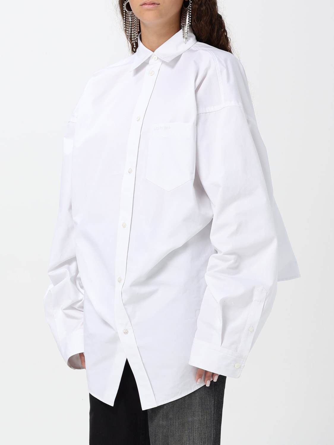 BALENCIAGA SHIRT: Top woman Balenciaga, White - Img 4