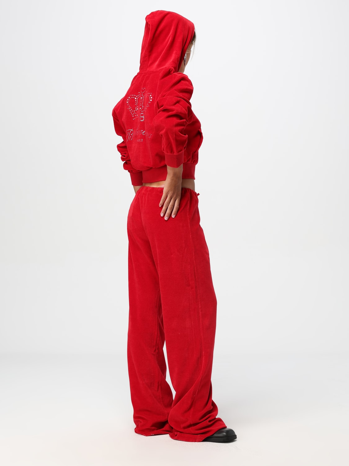 BALENCIAGA PANTS: Pants woman Balenciaga, Red - Img 2