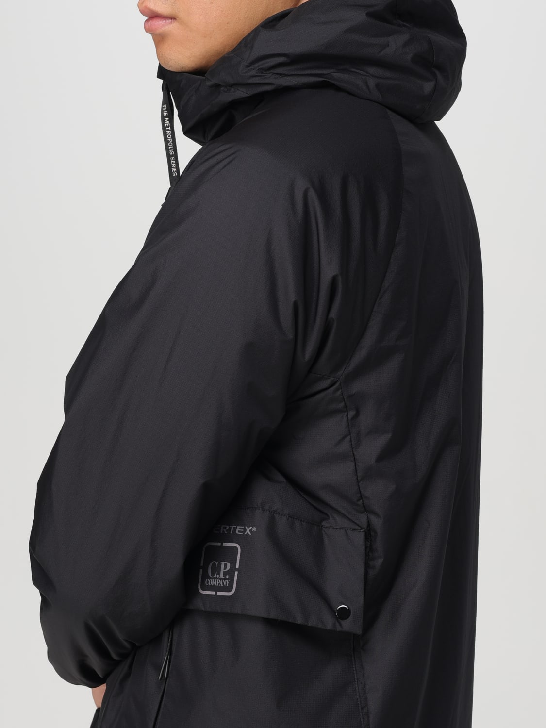 C.P. COMPANY JACKET: C.P. Company nylon bomber, Black - Img 4