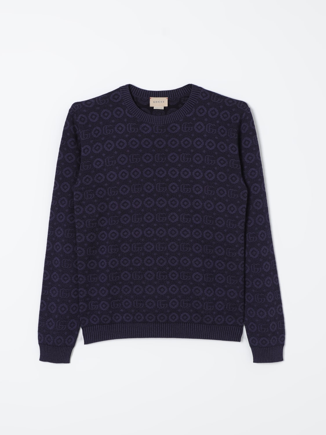 GUCCI SWEATER: Sweater kids Gucci, Blue - Img 1