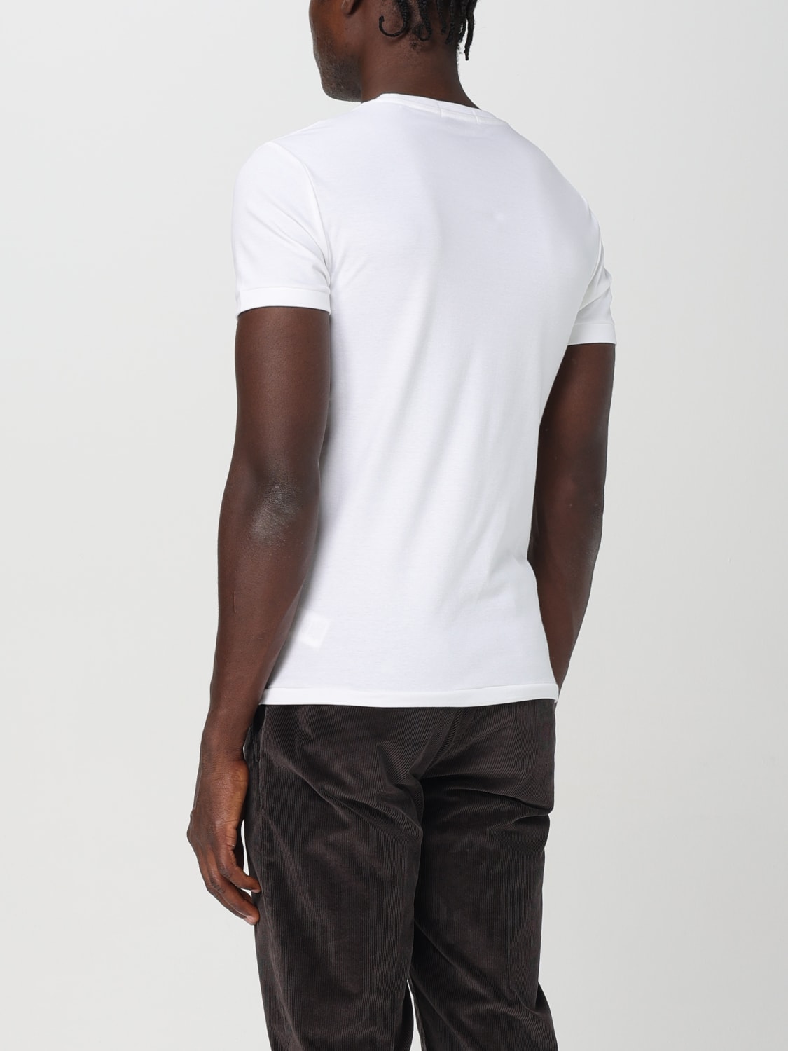 POLO RALPH LAUREN T-SHIRT: T-shirt men Polo Ralph Lauren, White - Img 2