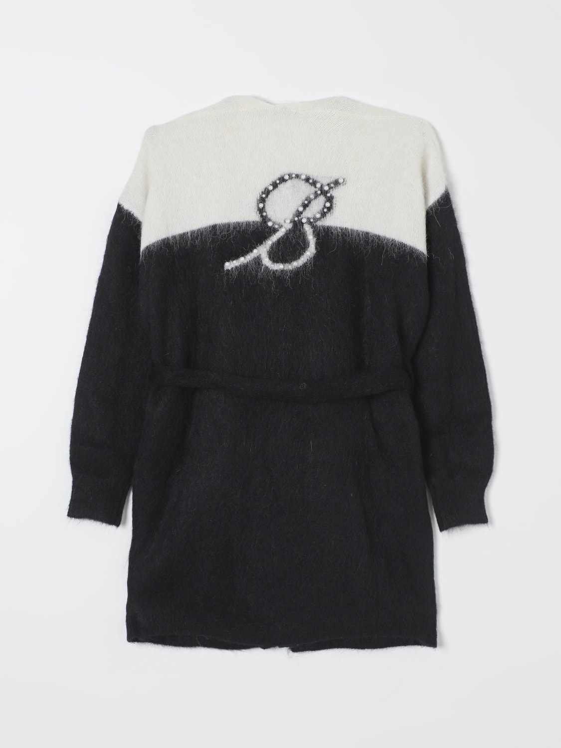 MISS BLUMARINE SWEATER: Sweater kids Miss Blumarine, Black - Img 2