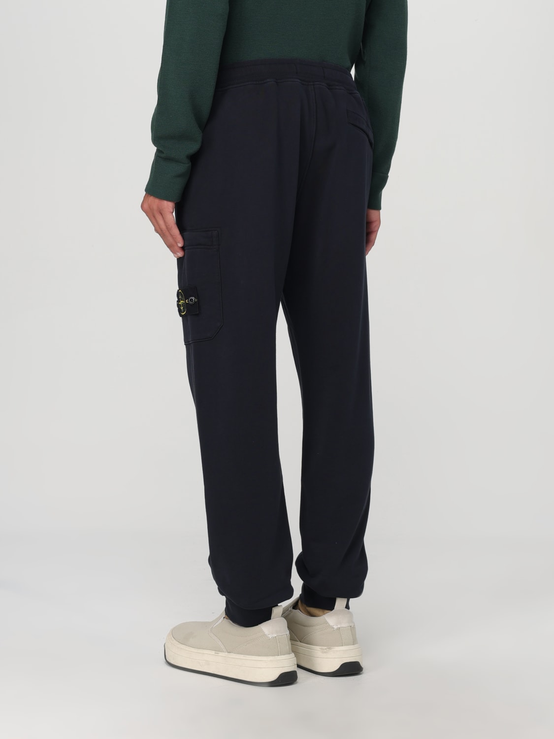 STONE ISLAND PANTALÓN: Pantalón hombre Stone Island, Negro - Img 3