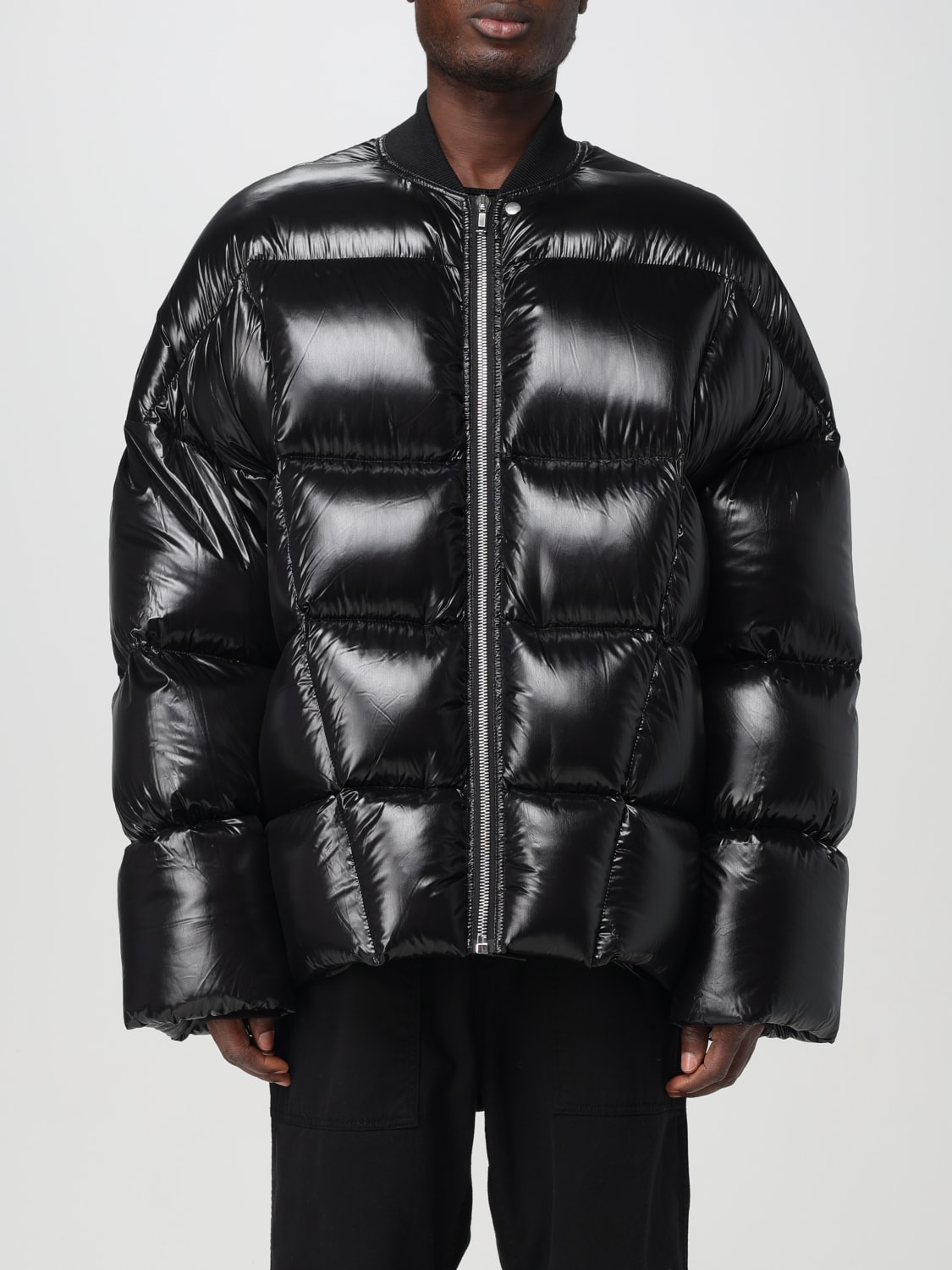 RICK OWENS VESTE: Manteau homme Rick Owens, Noir - Img 1