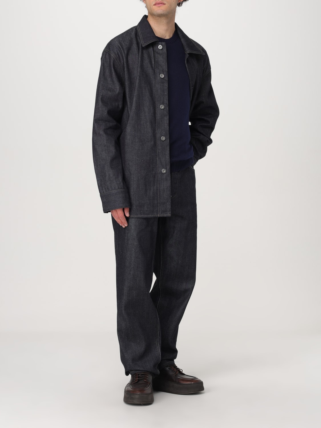 JIL SANDER SHIRT: Shirt men Jil Sander, Blue - Img 2
