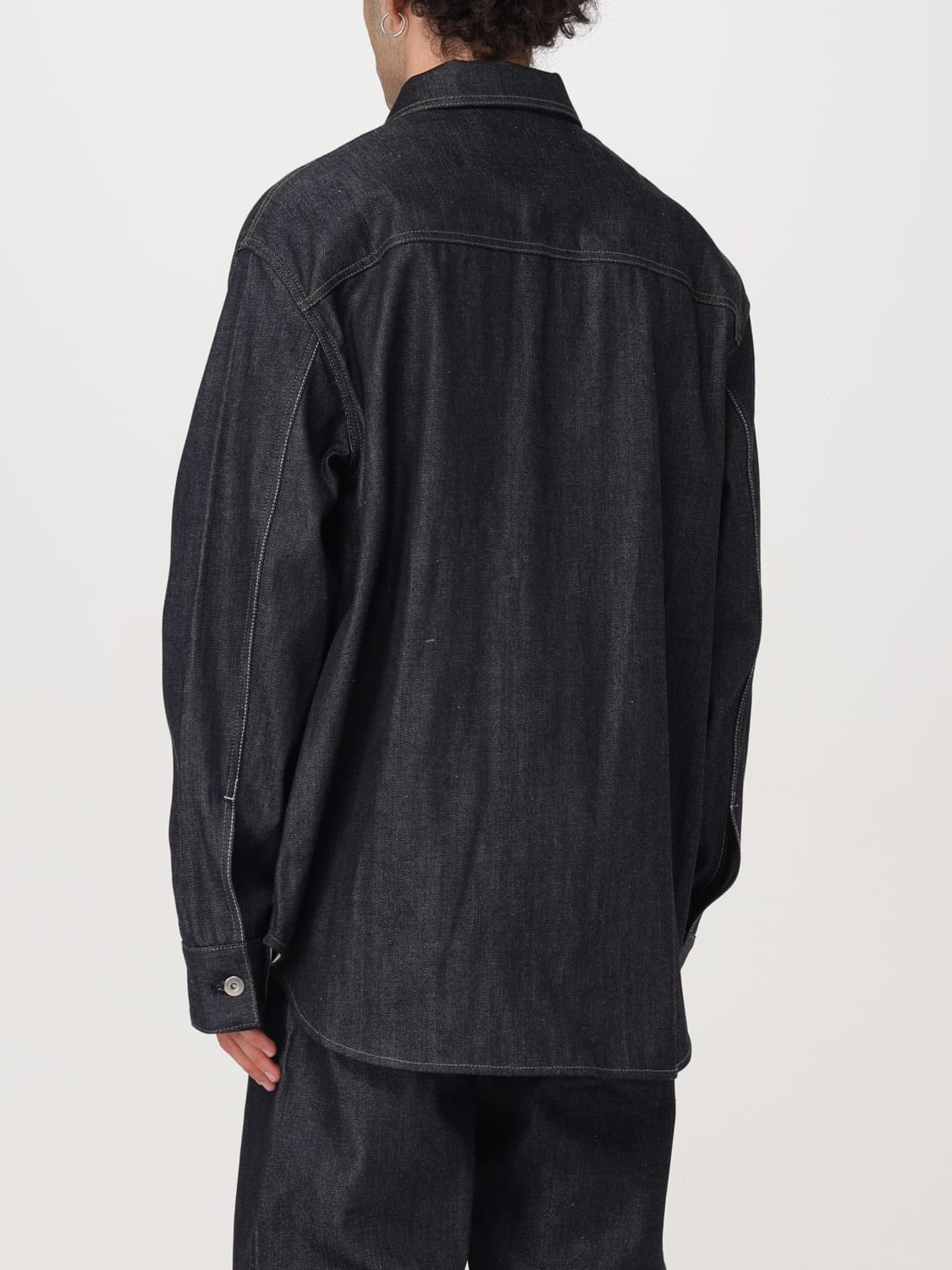 JIL SANDER SHIRT: Shirt men Jil Sander, Blue - Img 3