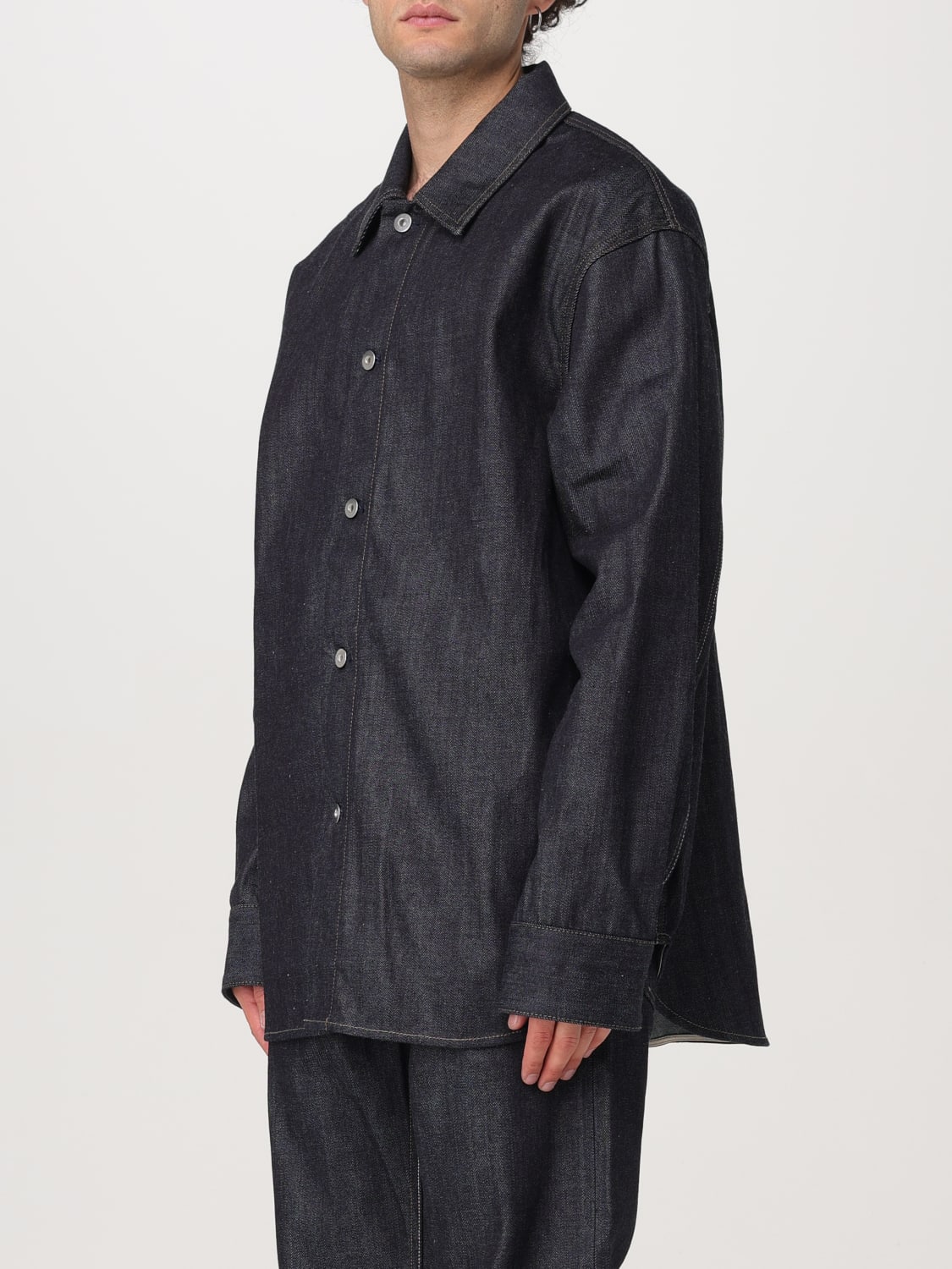 JIL SANDER SHIRT: Shirt men Jil Sander, Blue - Img 4