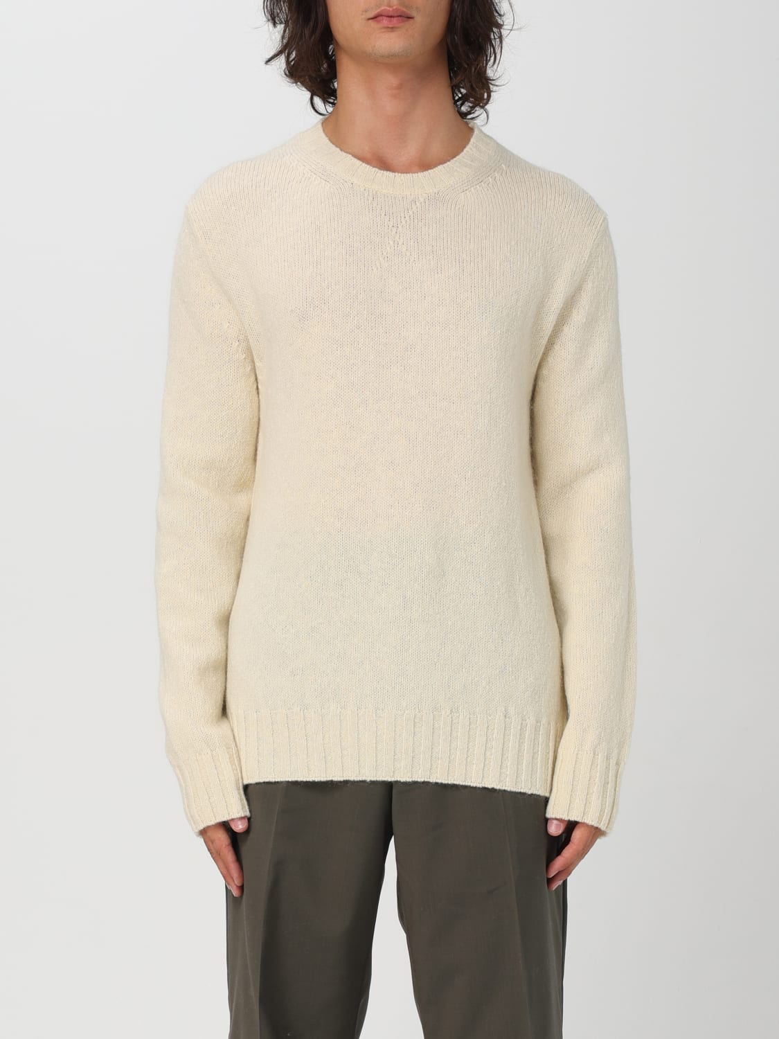 JIL SANDER SWEATER: Cardigan men Jil Sander, White - Img 1