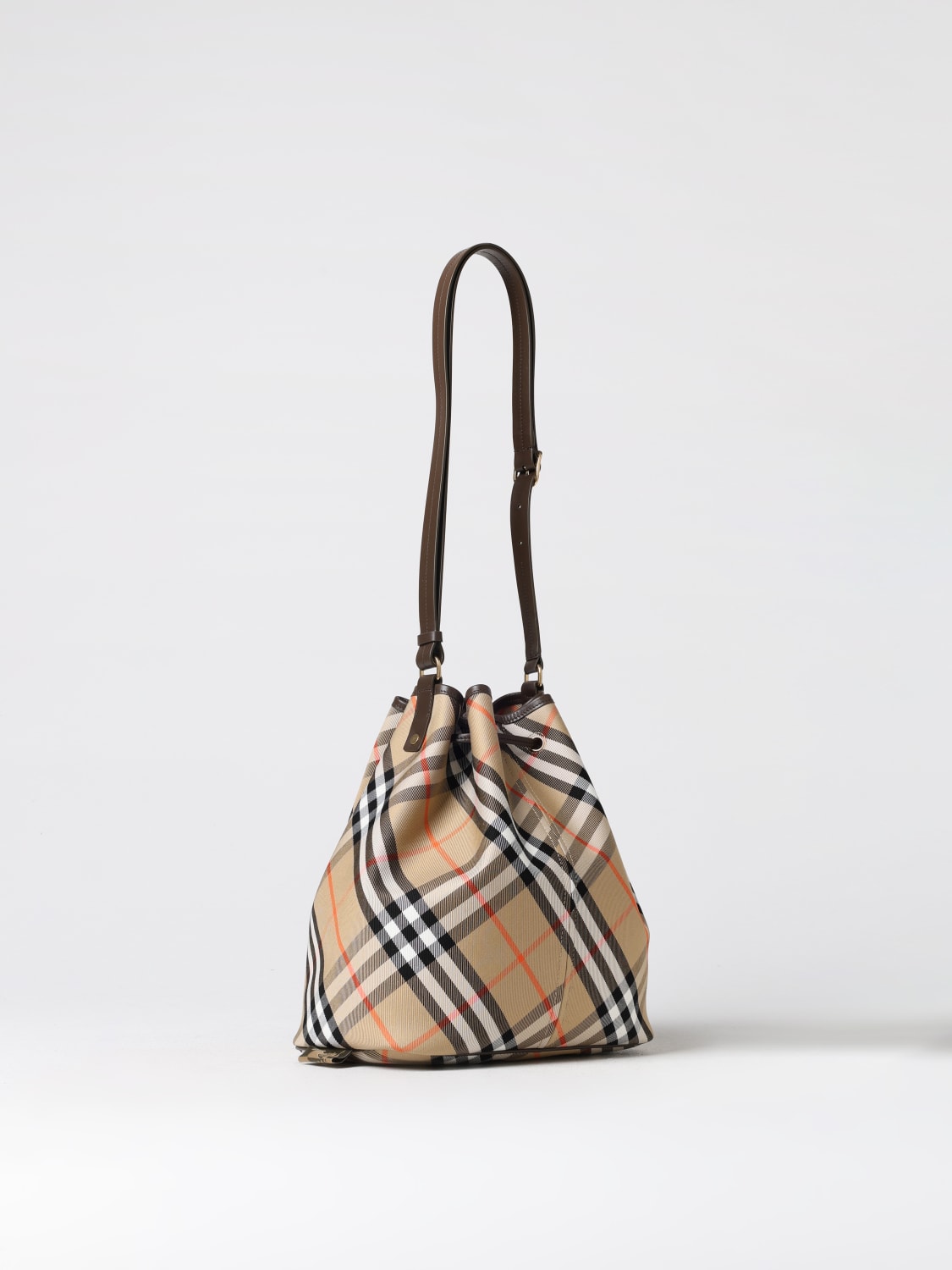 BURBERRY HANDBAG: Handbag woman Burberry, Beige - Img 3