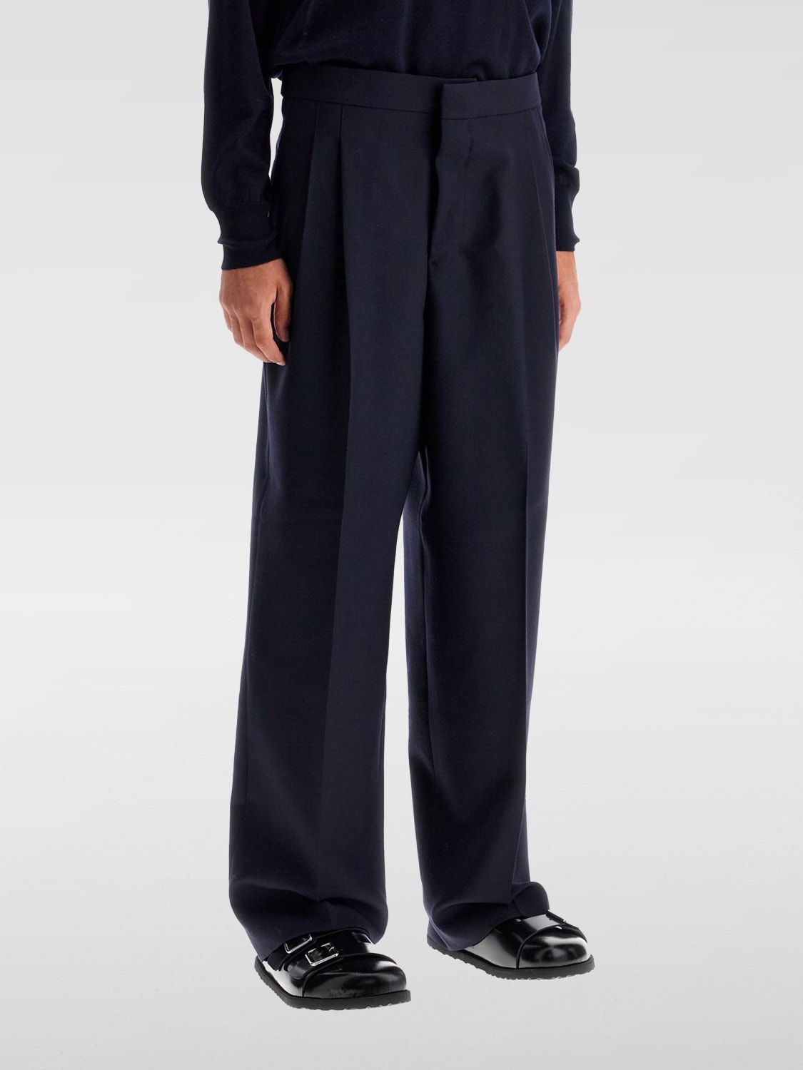 AMI PARIS PANTALON: Pantalon homme Ami Paris, Bleu - Img 1