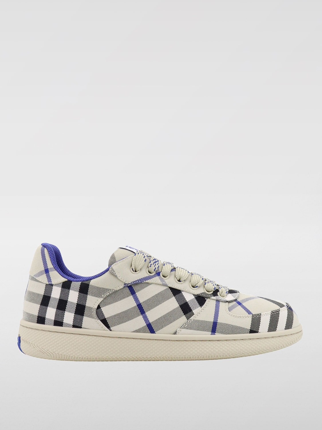 Giglio Sneakers Check Burberry in canvas stampata