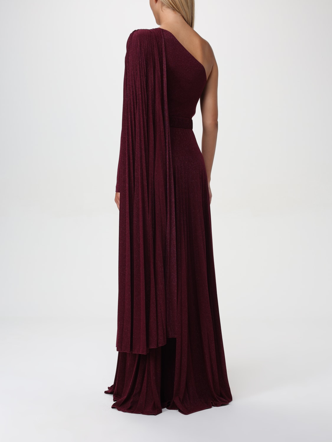 ELISABETTA FRANCHI: Dress woman - Burgundy | Elisabetta