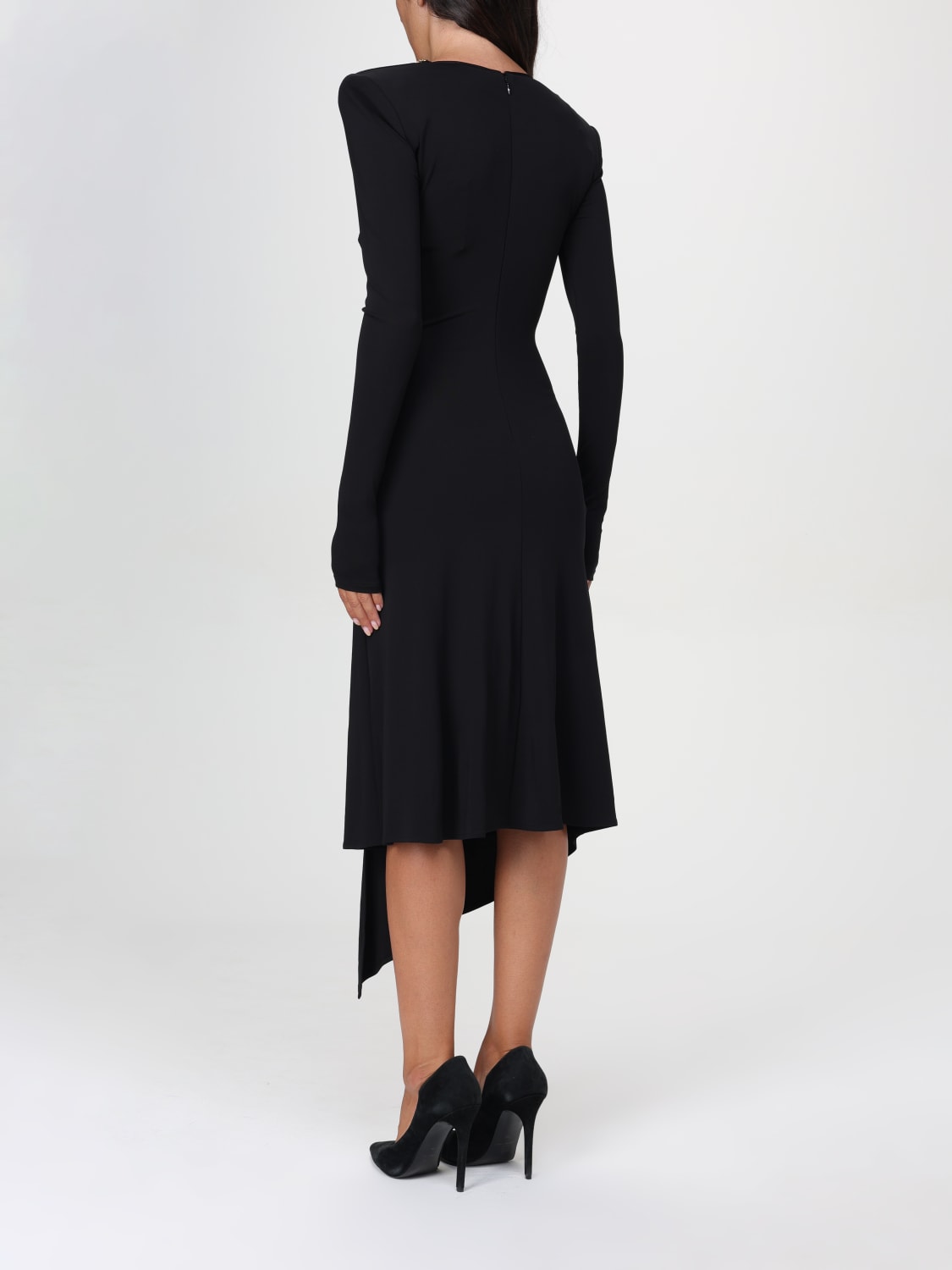 ELISABETTA FRANCHI DRESS: Dress woman Elisabetta Franchi, Black - Img 2