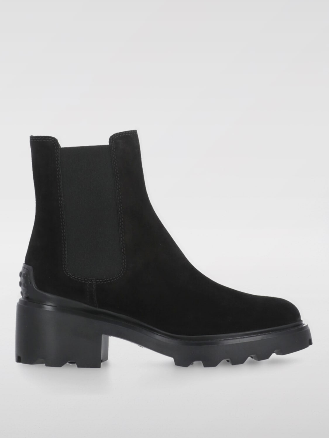 TOD'S BOTINES PLANOS: Botas mujer Tod's, Negro - Img 1