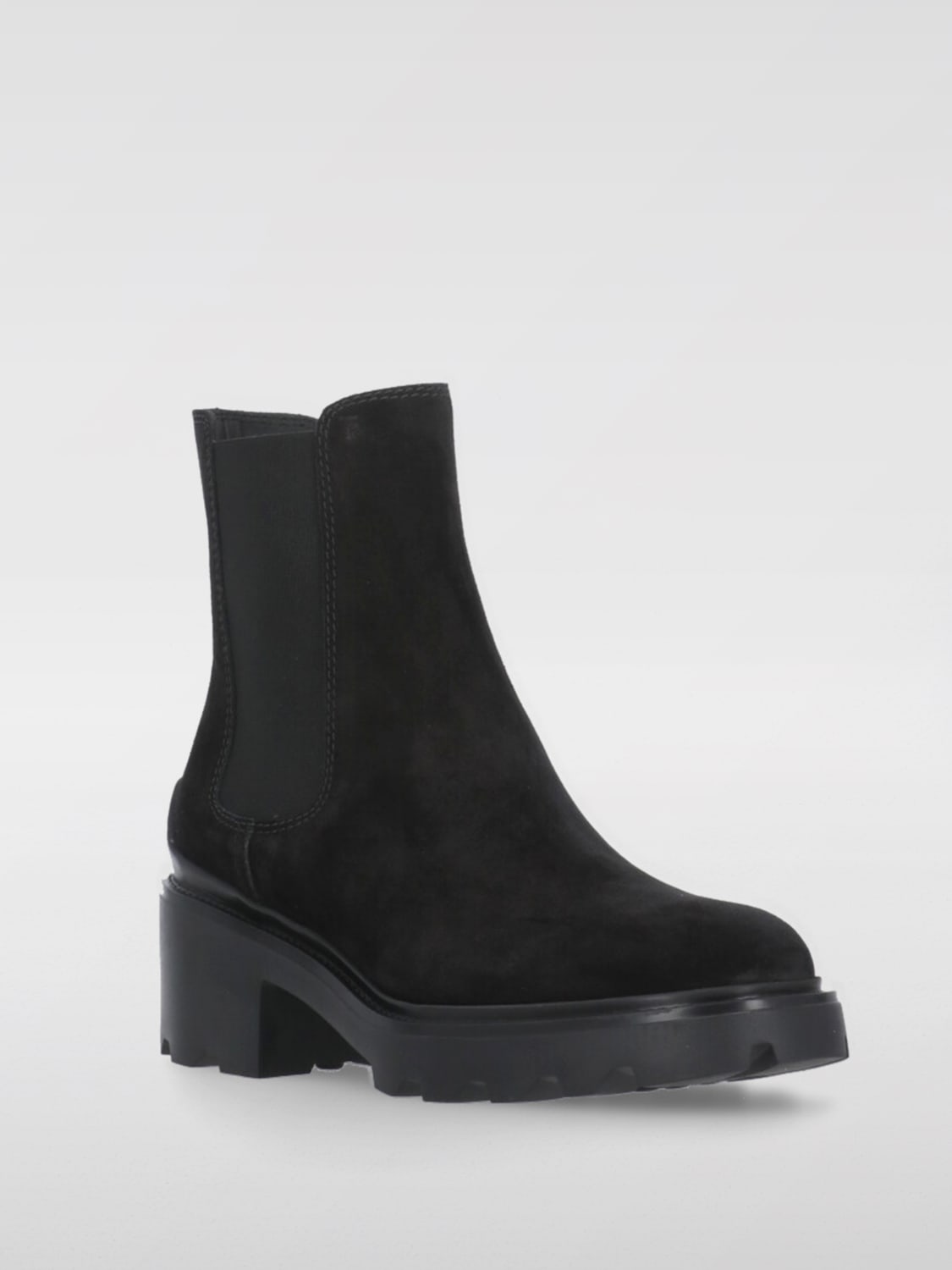 TOD'S BOTINES PLANOS: Botas mujer Tod's, Negro - Img 3