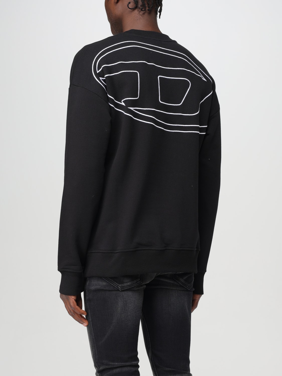 DIESEL SWEATSHIRT: Sweatshirt men Diesel, Black - Img 3