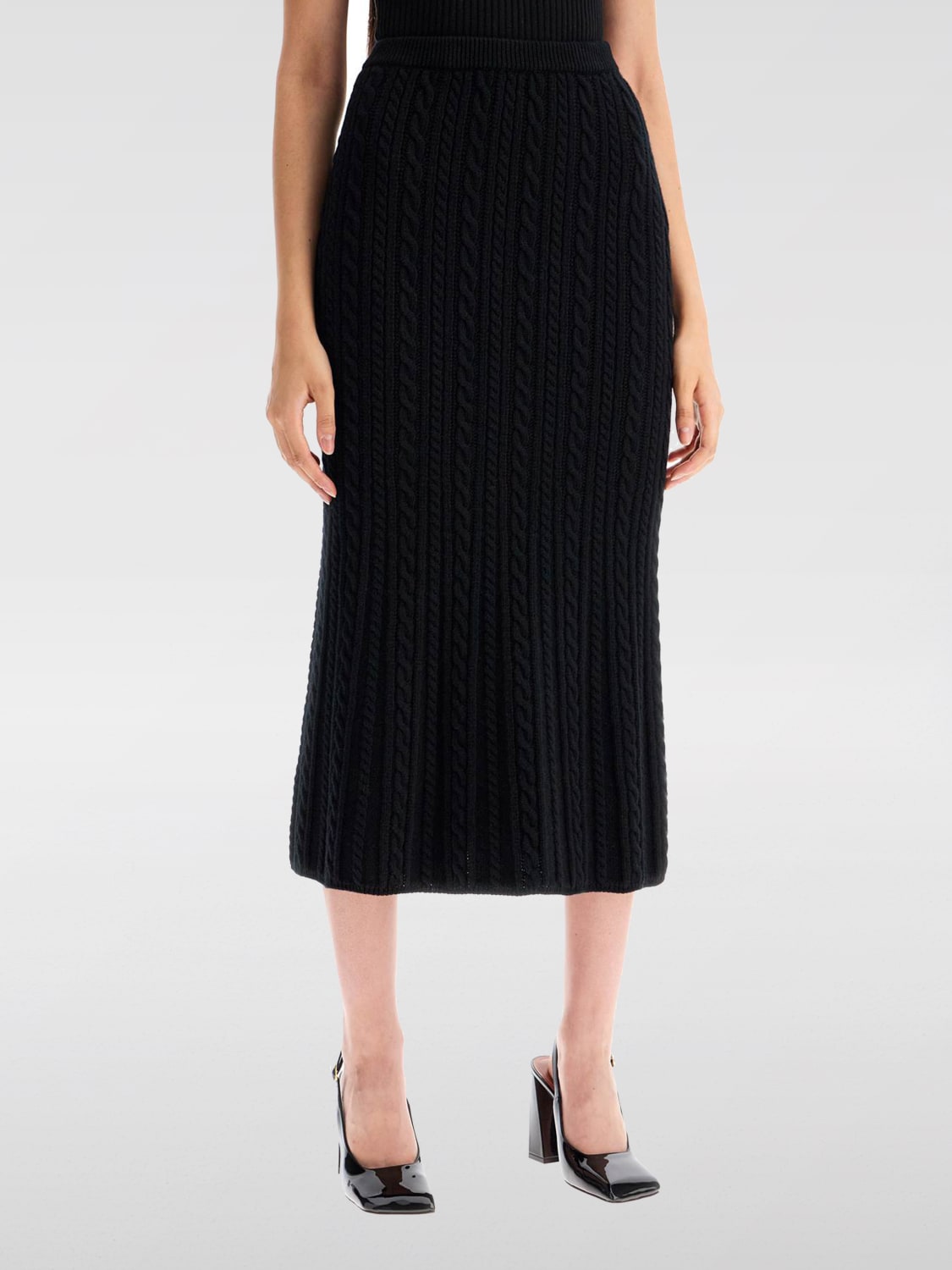 ALESSANDRA RICH ROCK: Rock damen Alessandra Rich, Schwarz - Img 1