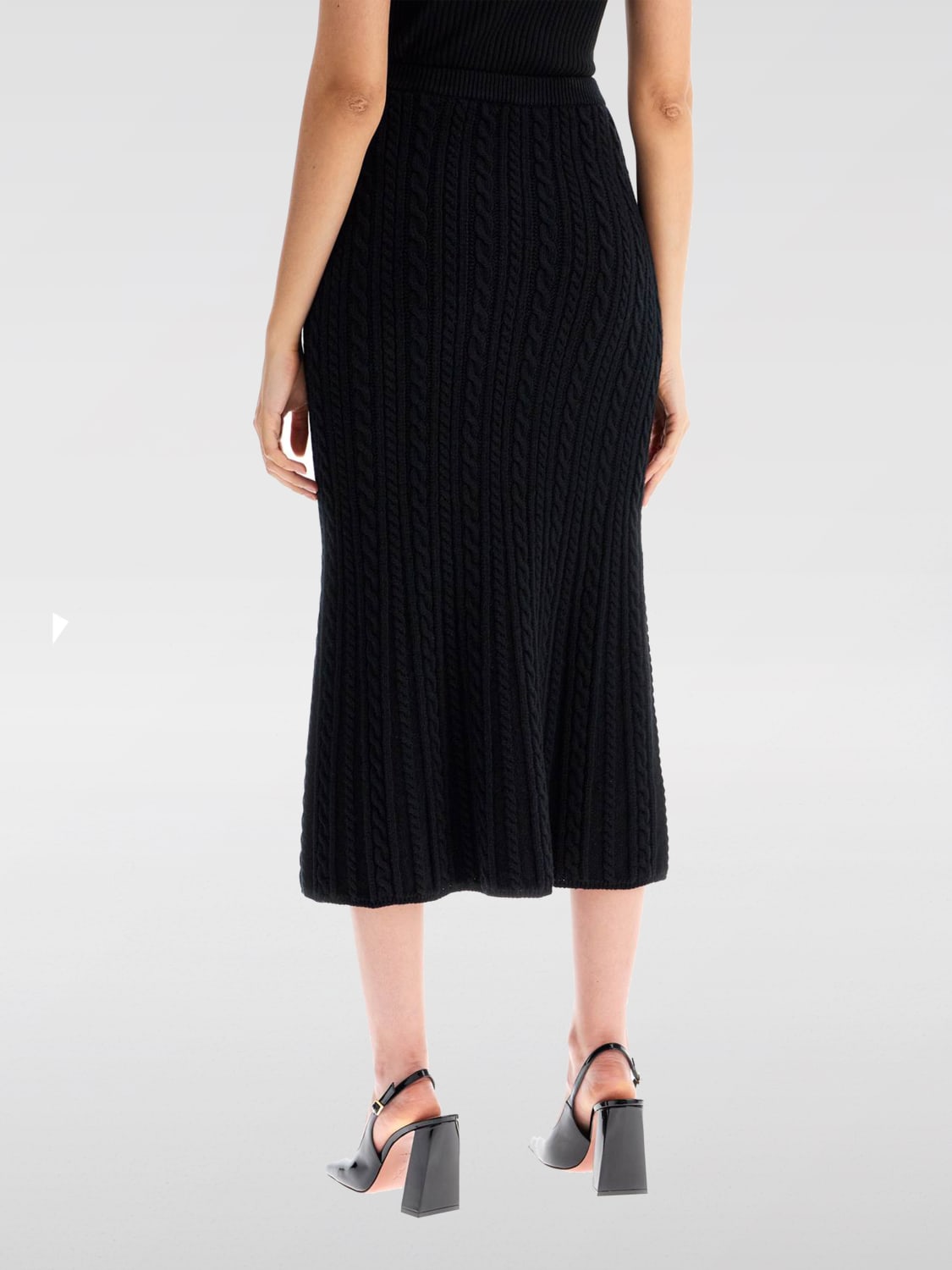 ALESSANDRA RICH ROCK: Rock damen Alessandra Rich, Schwarz - Img 2