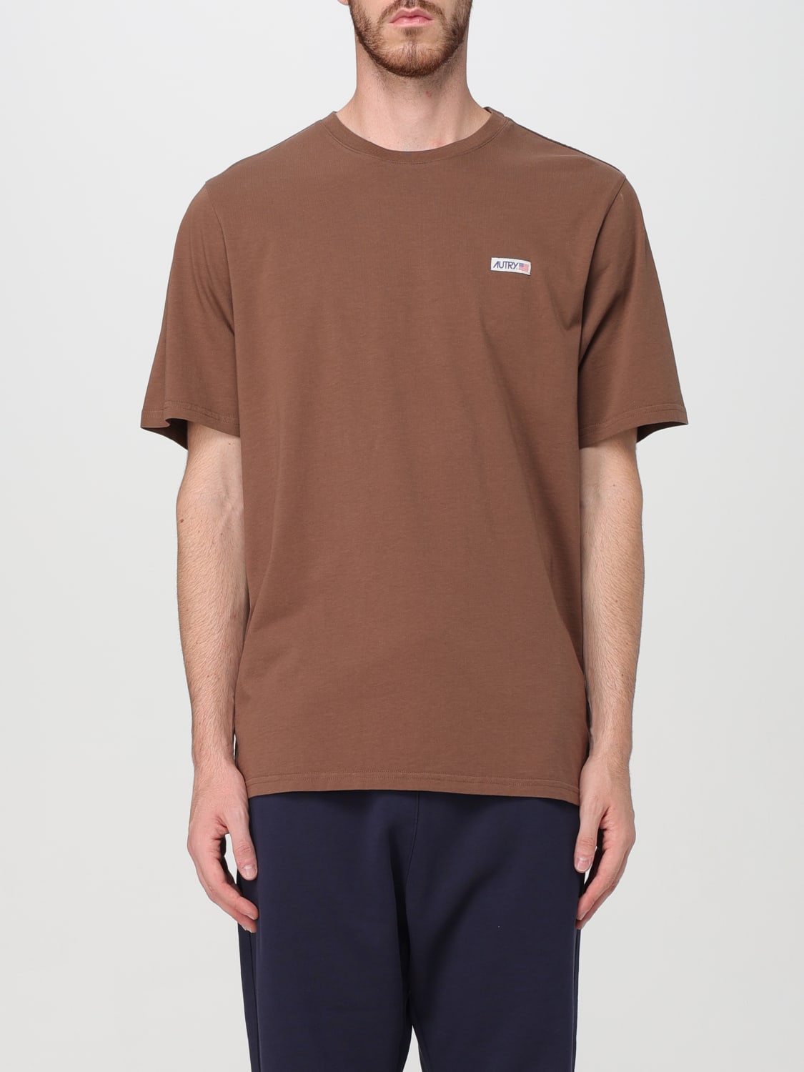 AUTRY T-SHIRT: T-shirt homme Autry, Cacao - Img 1