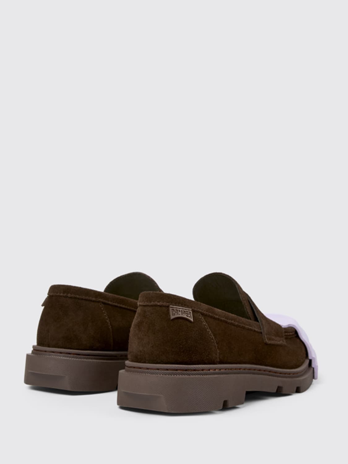 CAMPER MOCASSINS: Chaussures femme Camper, Marron - Img 3