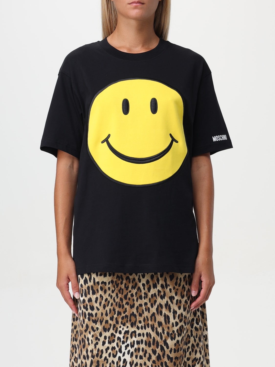 Giglio T-shirt Smiley Moschino Couture