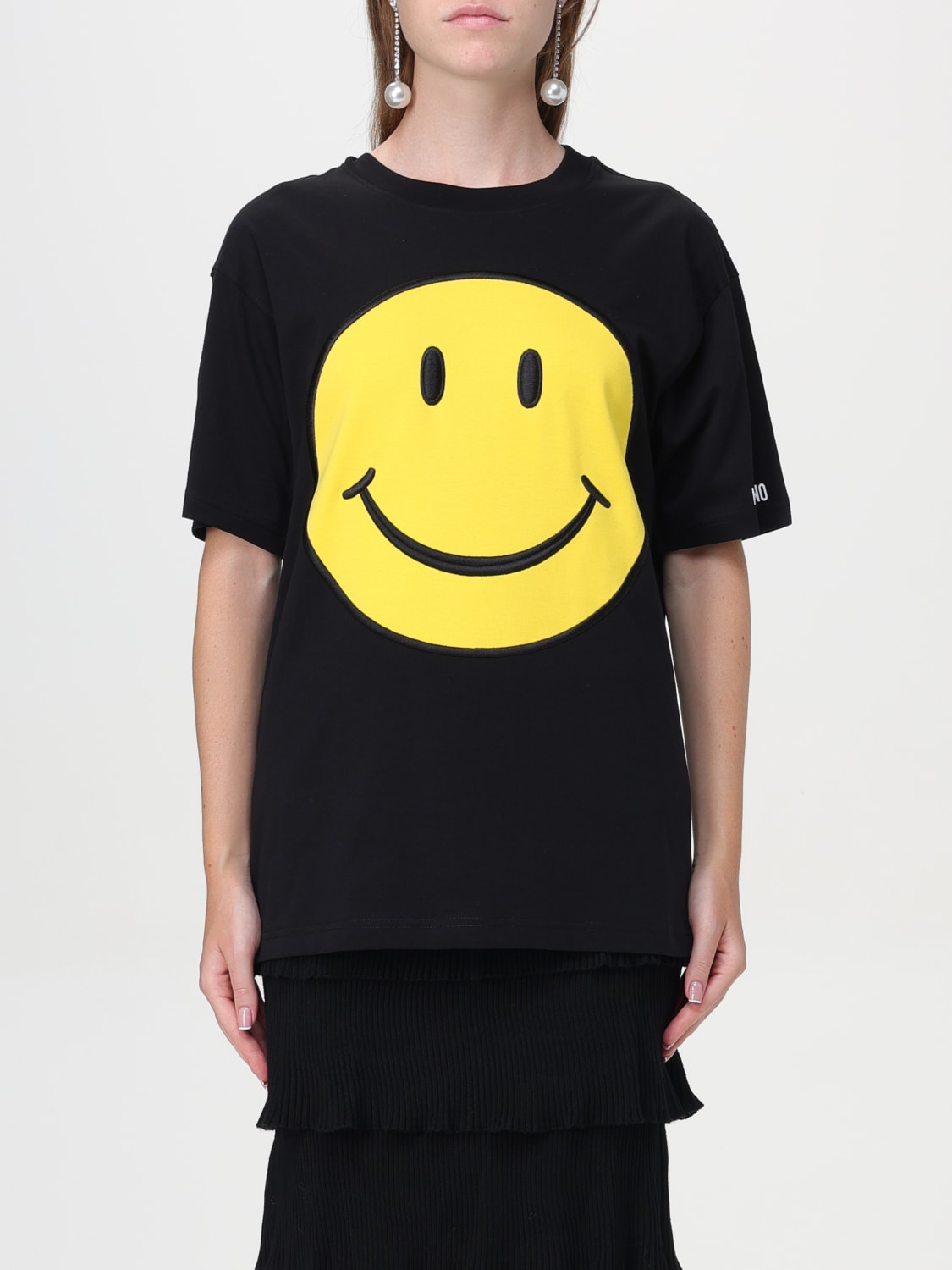 Giglio T-shirt Smiley Moschino Couture