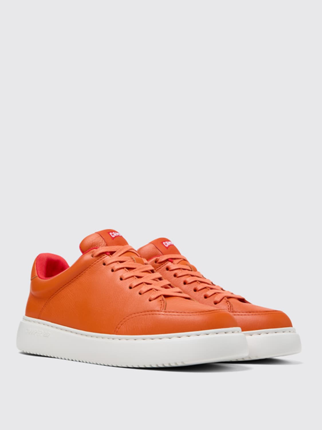 CAMPER SNEAKERS: Sneakers Runner K21 Camper in pelle , Arancione - Img 2