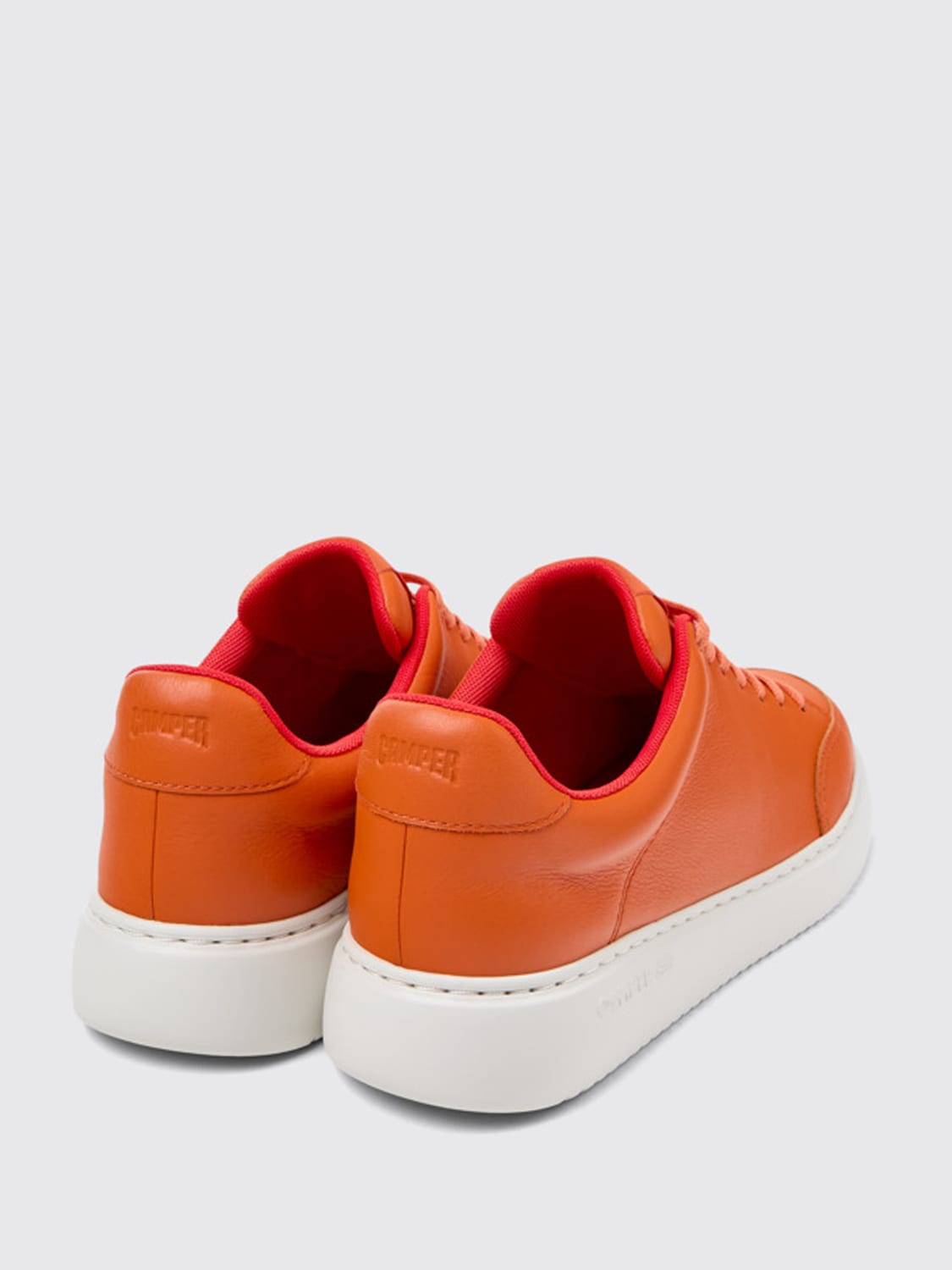 CAMPER SNEAKERS: Sneakers Runner K21 Camper in pelle , Arancione - Img 3