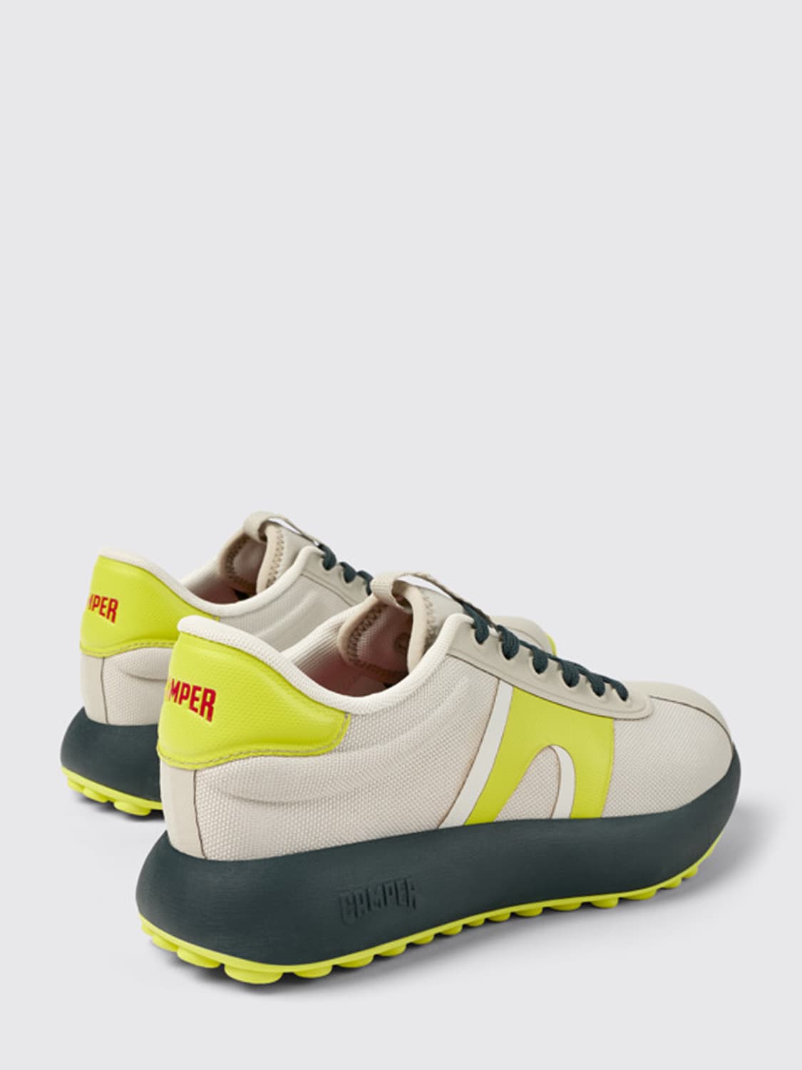 スニーカー CAMPER Woman Sneakers Grey K201614-011 PELOTAS ATHENS 0 Pelotas Grey Sneakers for Women - Spring/Summer collection