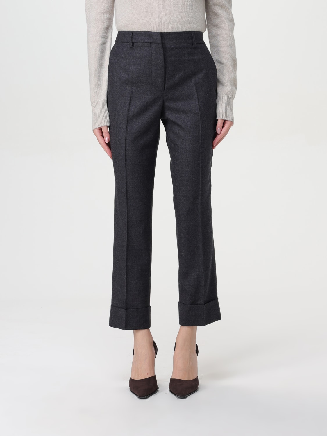 SLOWEAR PANTS: Pants woman Slowear, Grey - Img 1