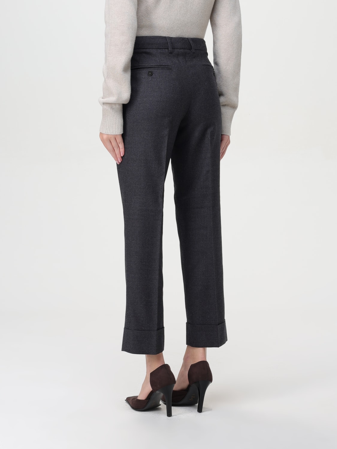 SLOWEAR PANTS: Pants woman Slowear, Grey - Img 2