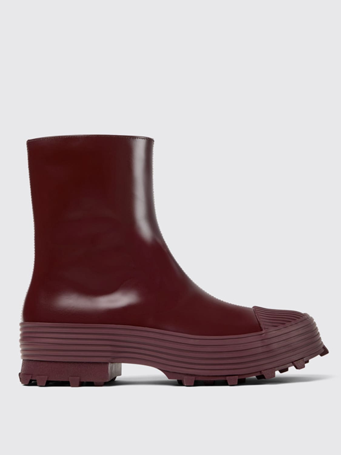 CAMPER BOOTS: Shoes men Camper, Burgundy - Img 1