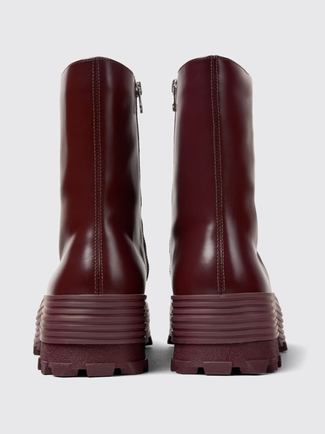 CAMPER BOOTS: Shoes men Camper, Burgundy - Img 3