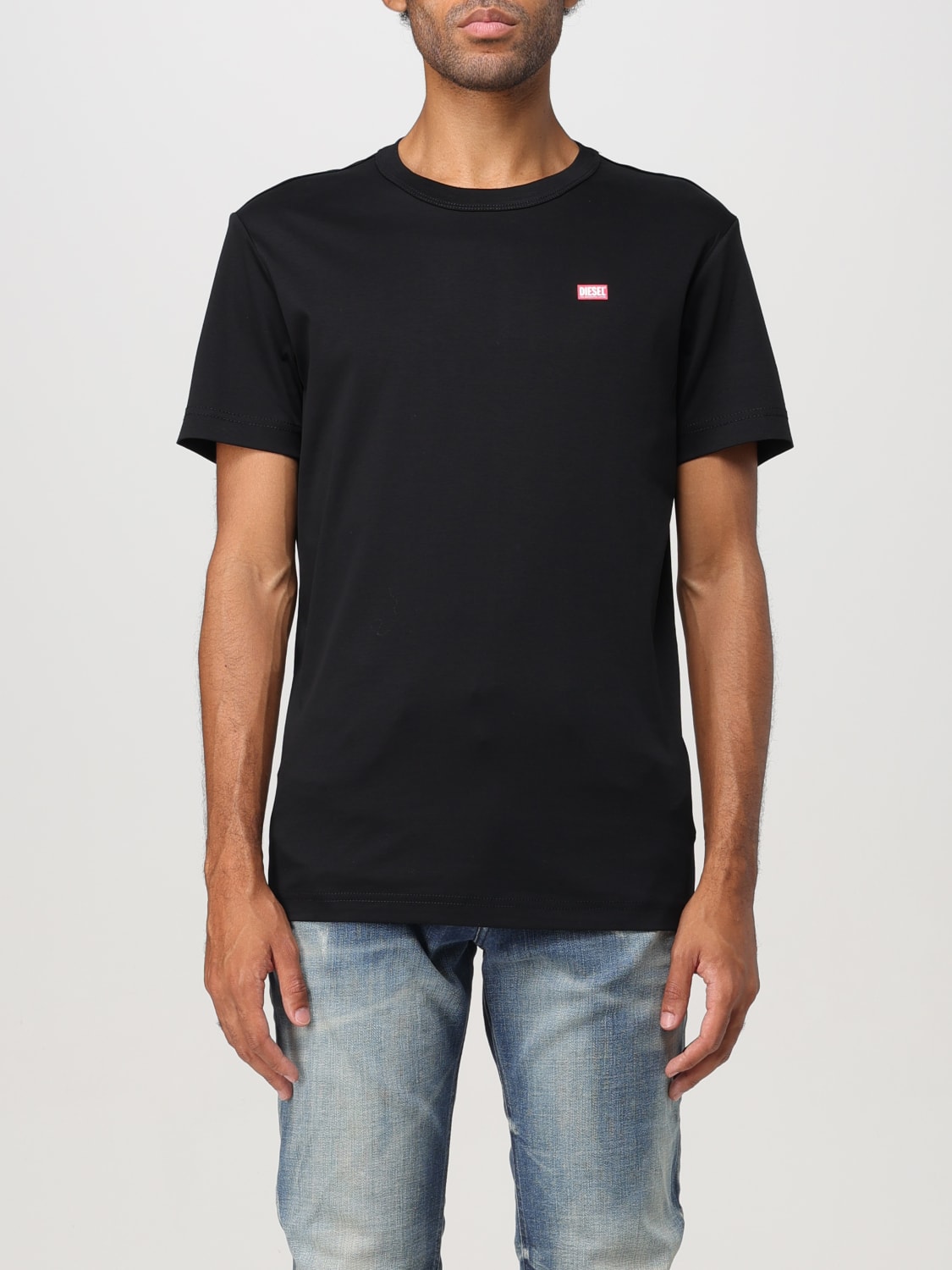 DIESEL T-SHIRT: T-shirt men Diesel, Black - Img 1