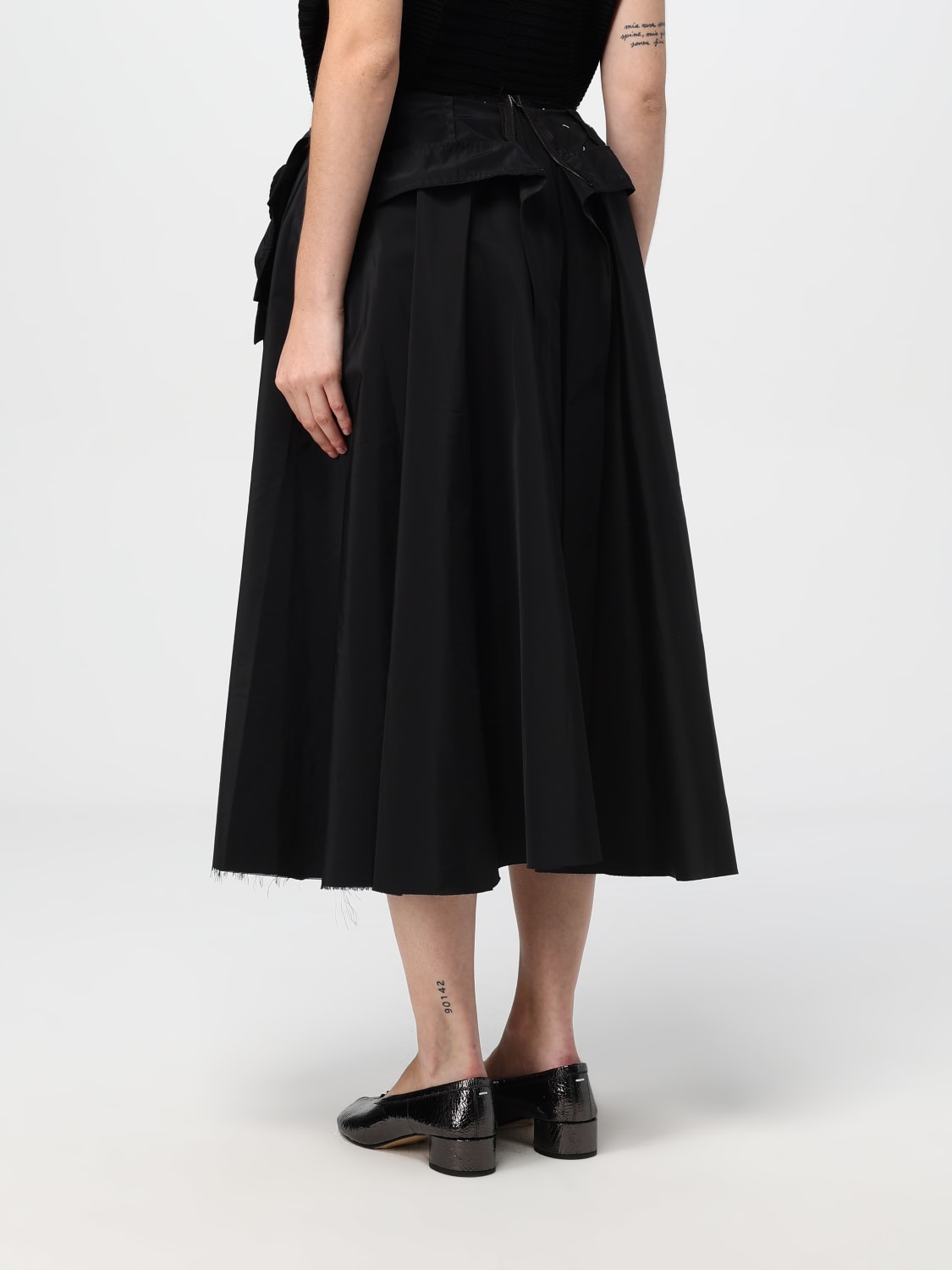 MAISON MARGIELA SKIRT: Skirt woman Maison Margiela, Black - Img 3