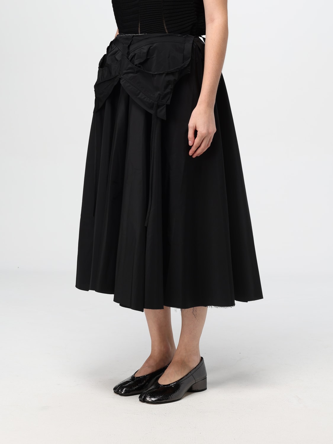 MAISON MARGIELA SKIRT: Skirt woman Maison Margiela, Black - Img 4