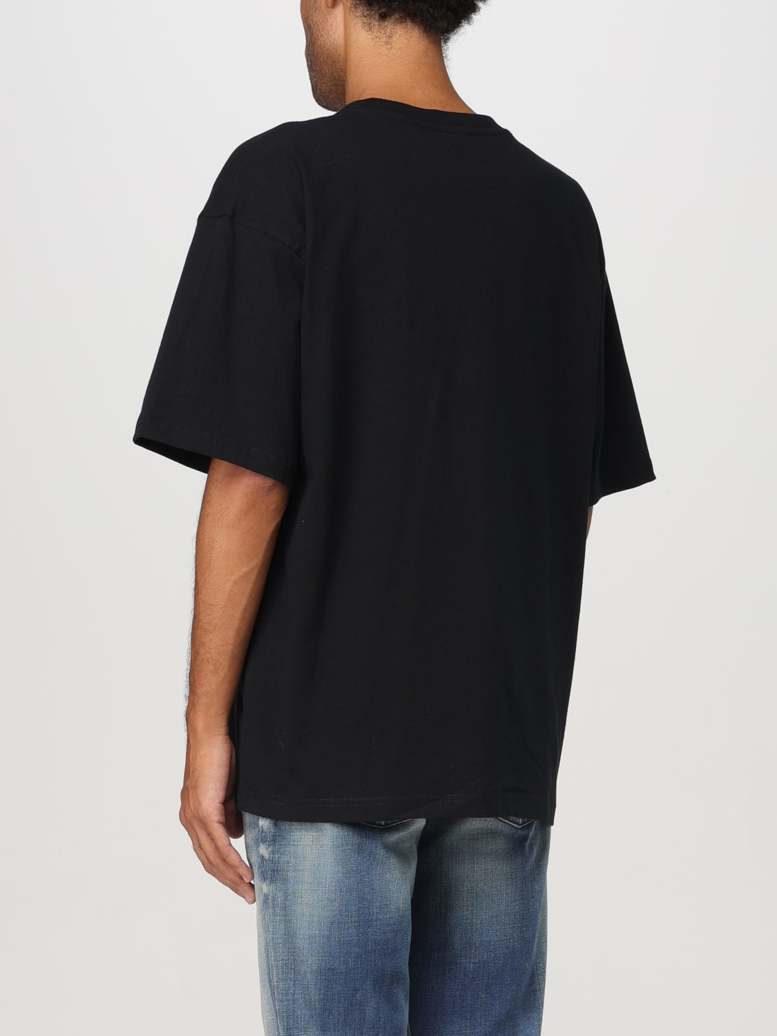 た*様 DIESEL RAFAAA ブラック Tシャツ M T-shirt with boy's DIESEL graphic DSL78 | BRAVE KID