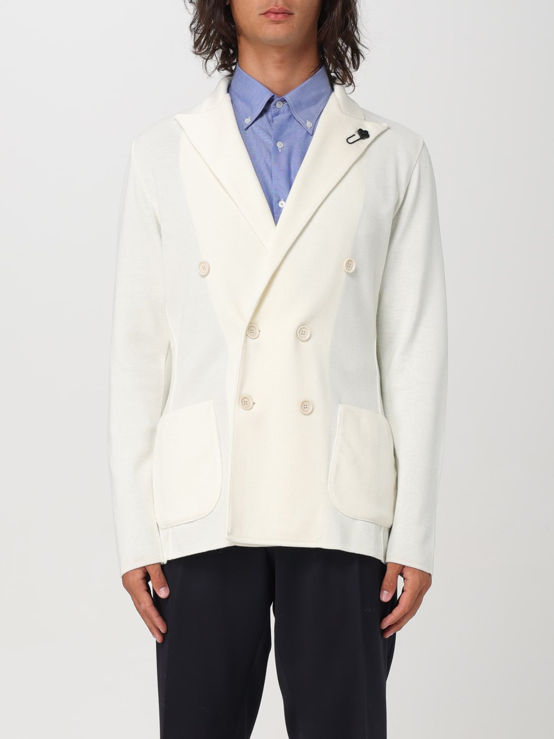 LARDINI AMERICANA: Chaqueta hombre Lardini, Blanco - Img 1