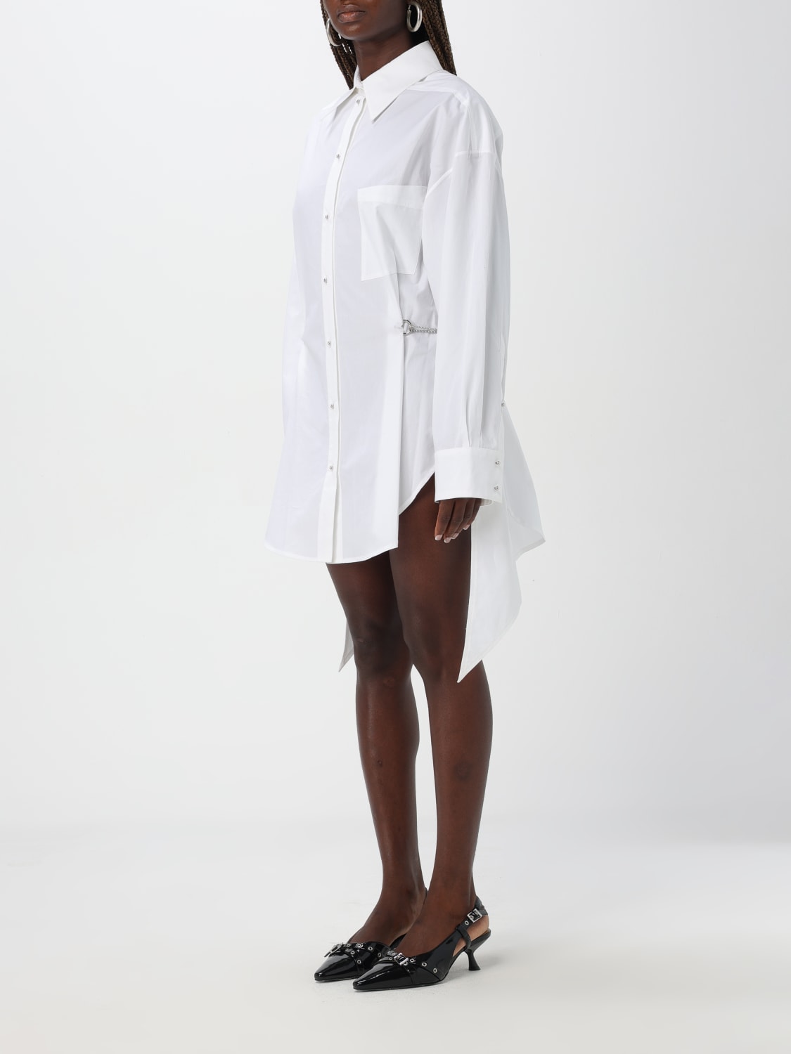 MUGLER DRESS: Dress woman Mugler, White - Img 3