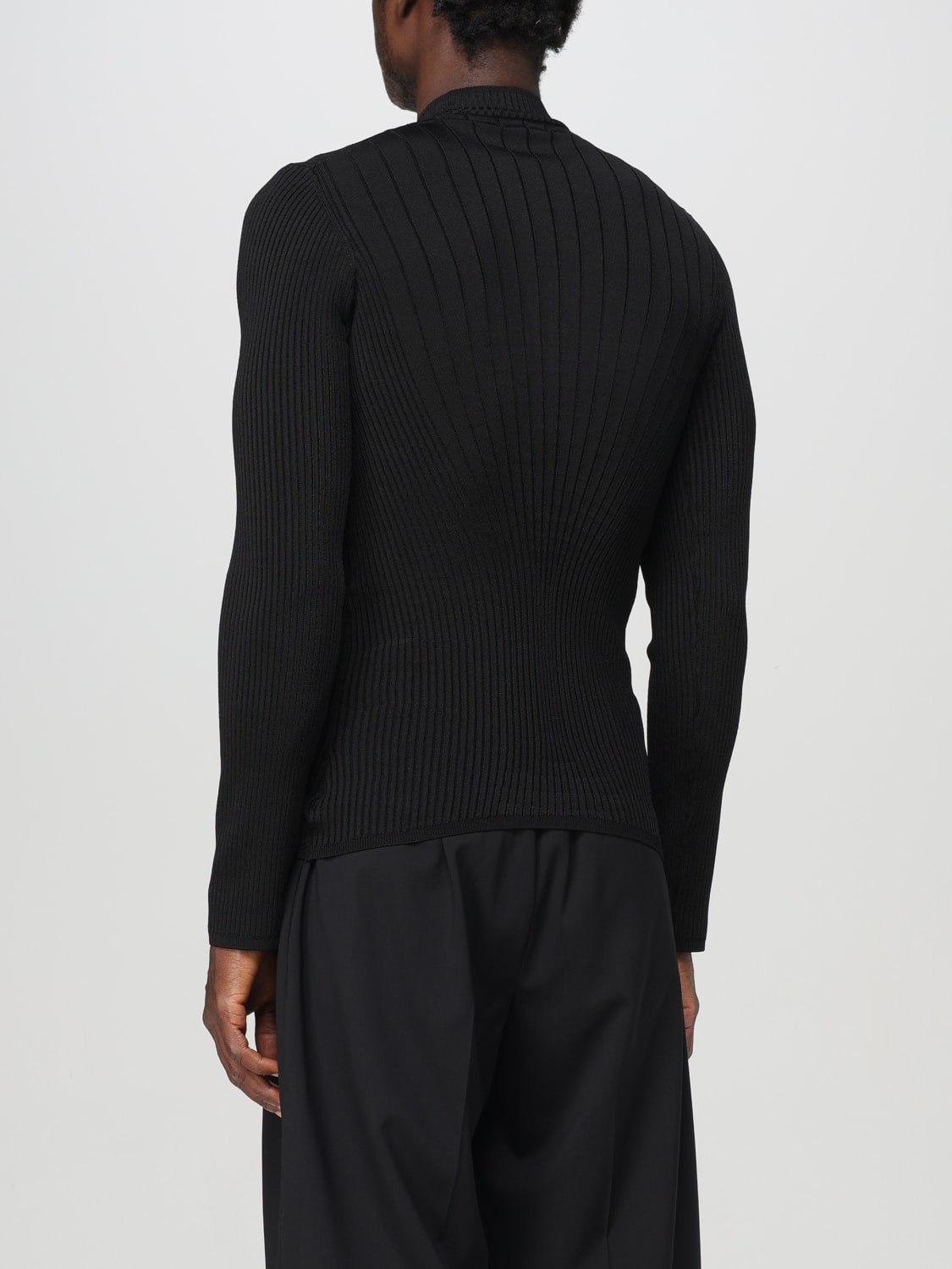 MUGLER SWEATER: Mugler men's top, Black - Img 3