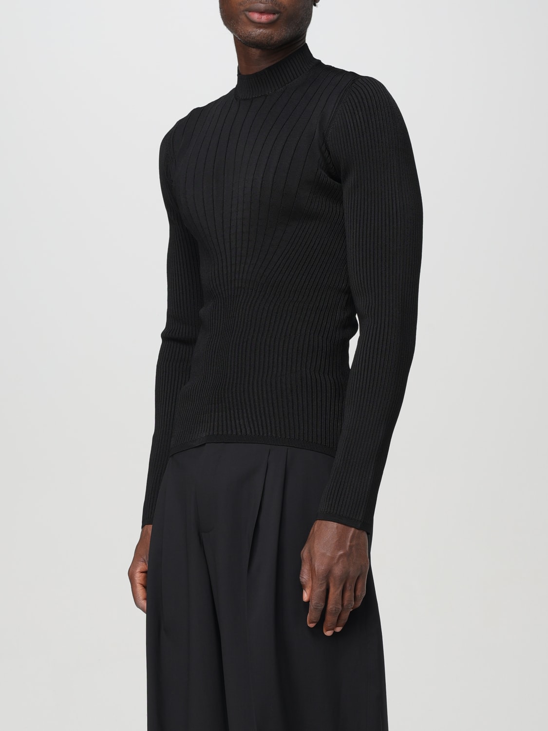 MUGLER SWEATER: Mugler men's top, Black - Img 4